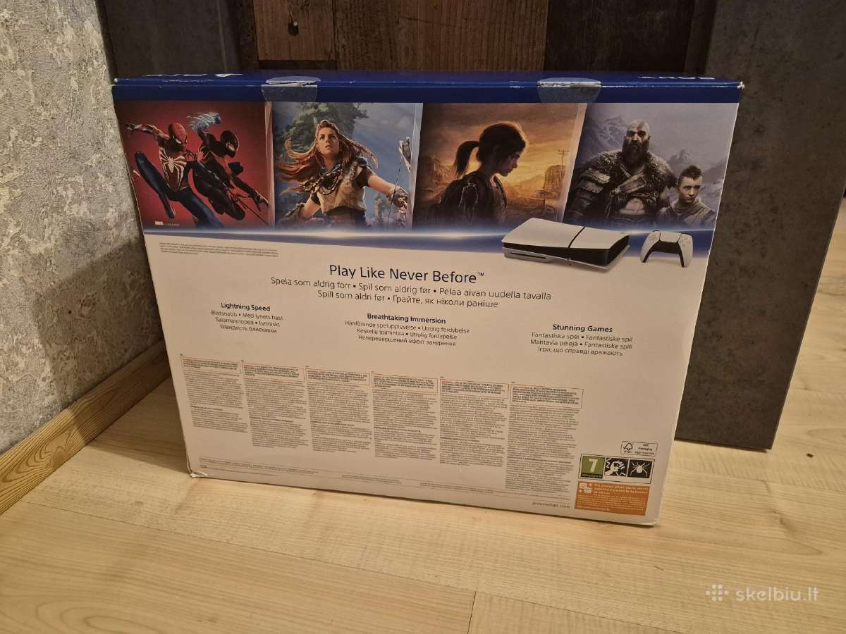 Sony Playstation 5 Slim Disc 2030m garantija - nuotraukos Nr. 4