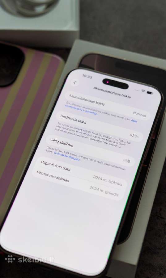 iPhone 16 Pro Max idealus su komplektacija - nuotraukos Nr. 2