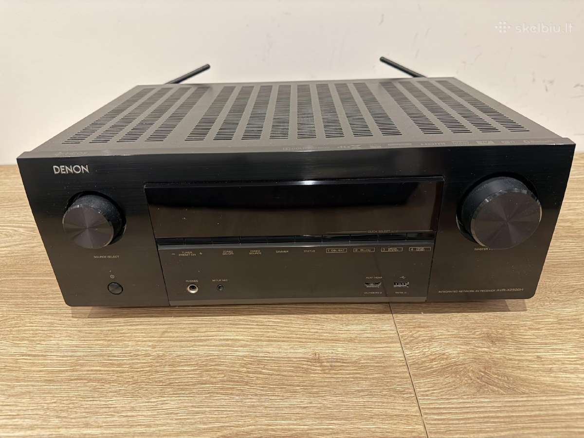 Namu kino resiveris stiprintuvas Denon Avr-x2500h - nuotraukos Nr. 2