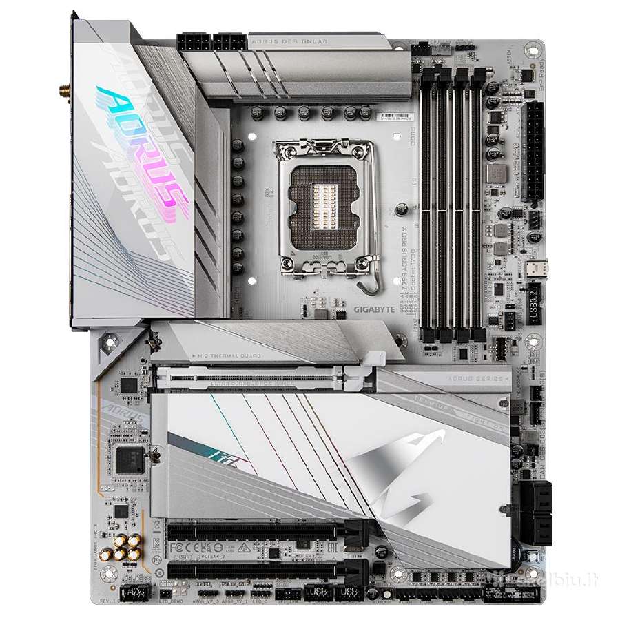 Gigabyte Z790 Pro X ir 12700k baltas komplektas - nuotraukos Nr. 2