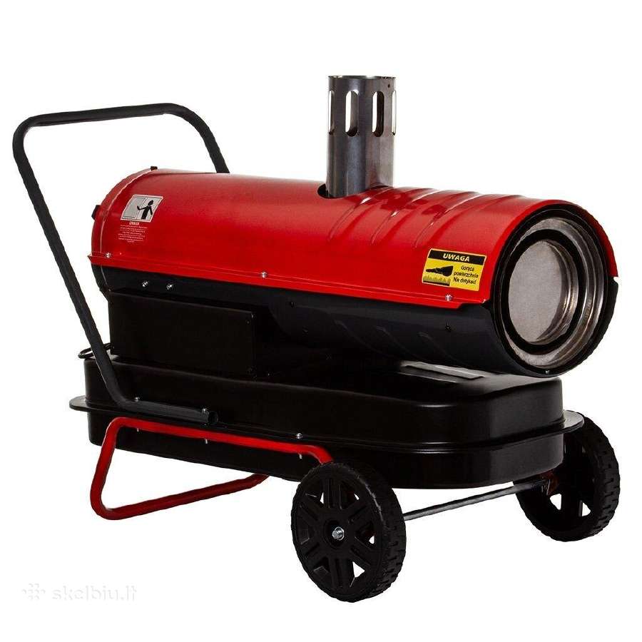 Dyzelinis šildytuvas 30kw su kaminu - nuotraukos Nr. 3