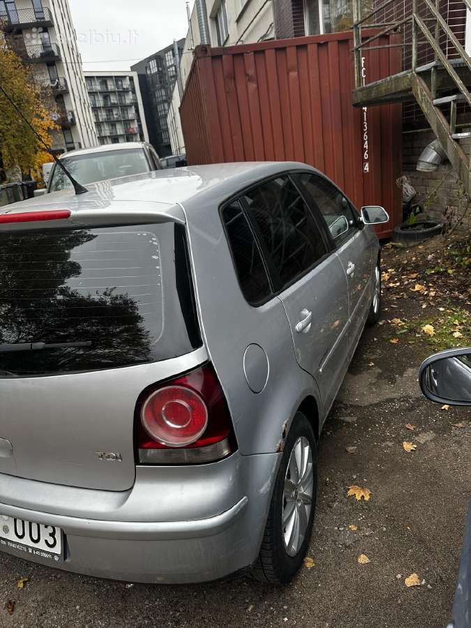 Volkswagen Polo 1.4 Tdi, 2008 m. - nuotraukos Nr. 8