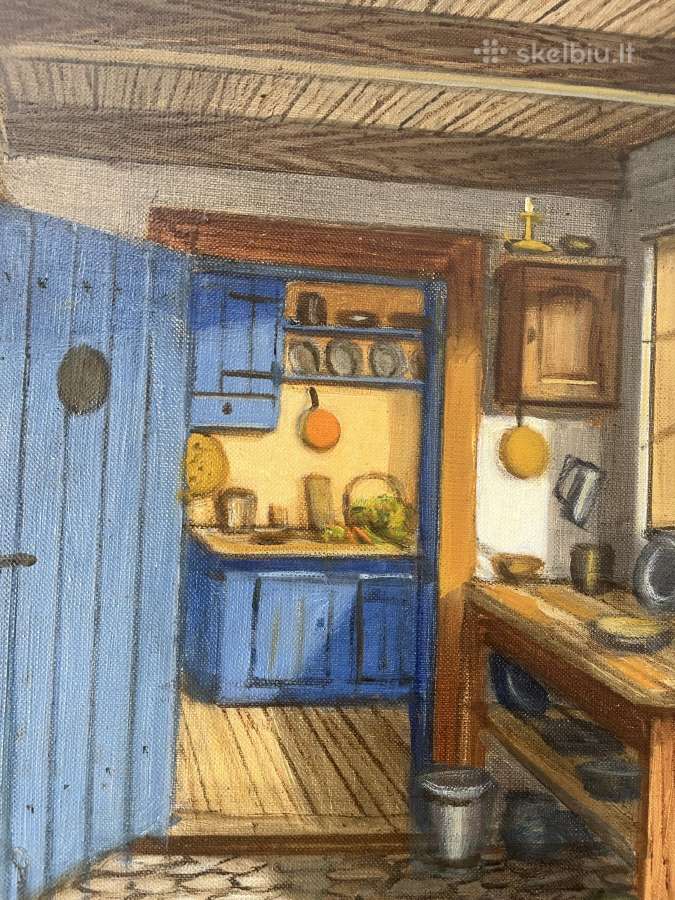 Autorinis pavaikslas. Drobe Aliejus - nuotraukos Nr. 5