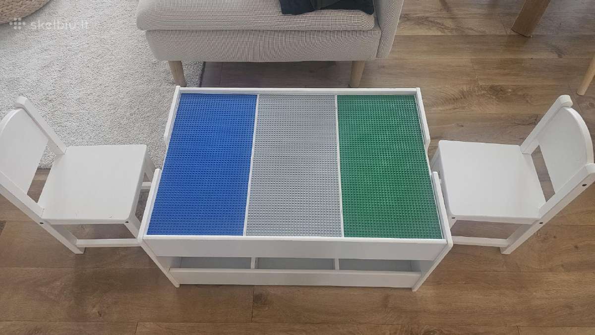 Parduodamas Lego staliukas ir 2 Ikea kėdutės - nuotraukos Nr. 3