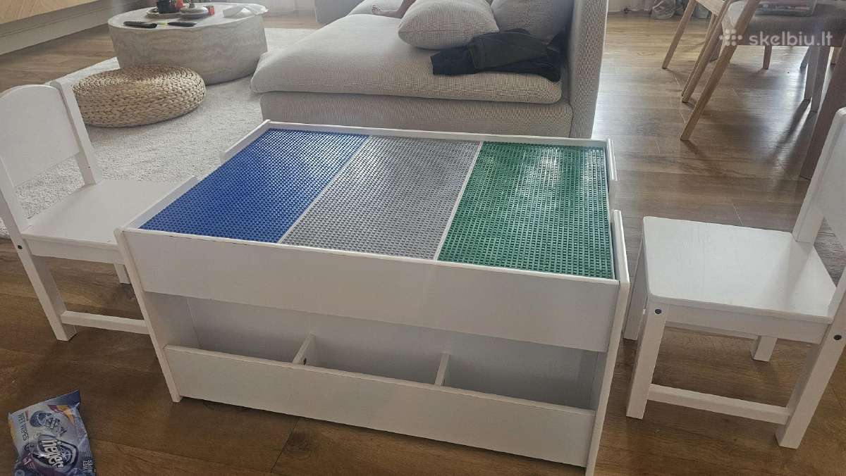 Parduodamas Lego staliukas ir 2 Ikea kėdutės - nuotraukos Nr. 4