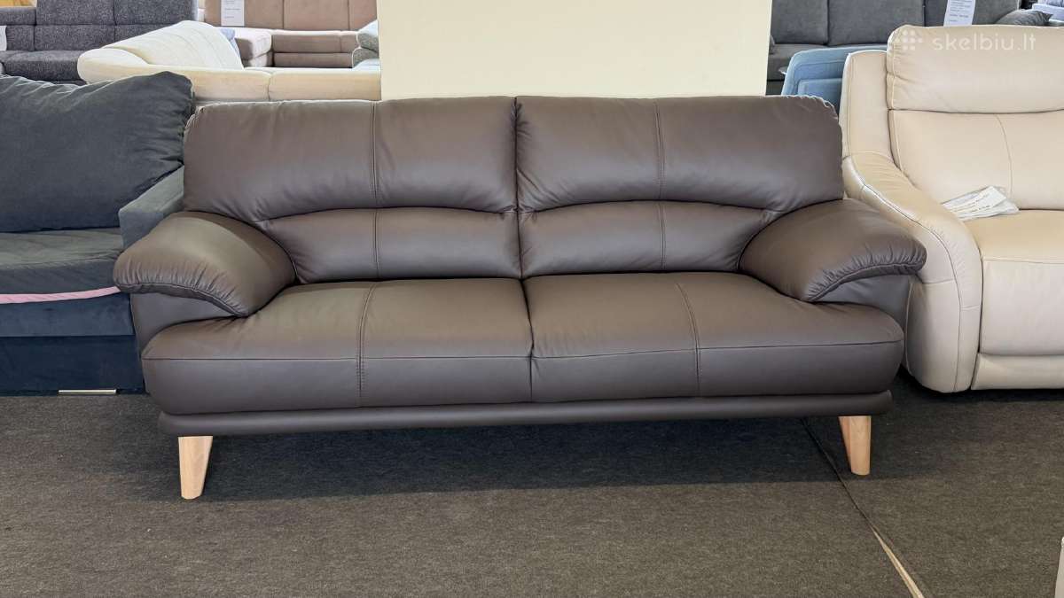 Nauja natūralios odos sofa - nuotraukos Nr. 3