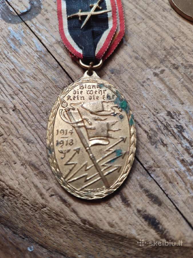 Ww1 medalis - nuotraukos Nr. 2