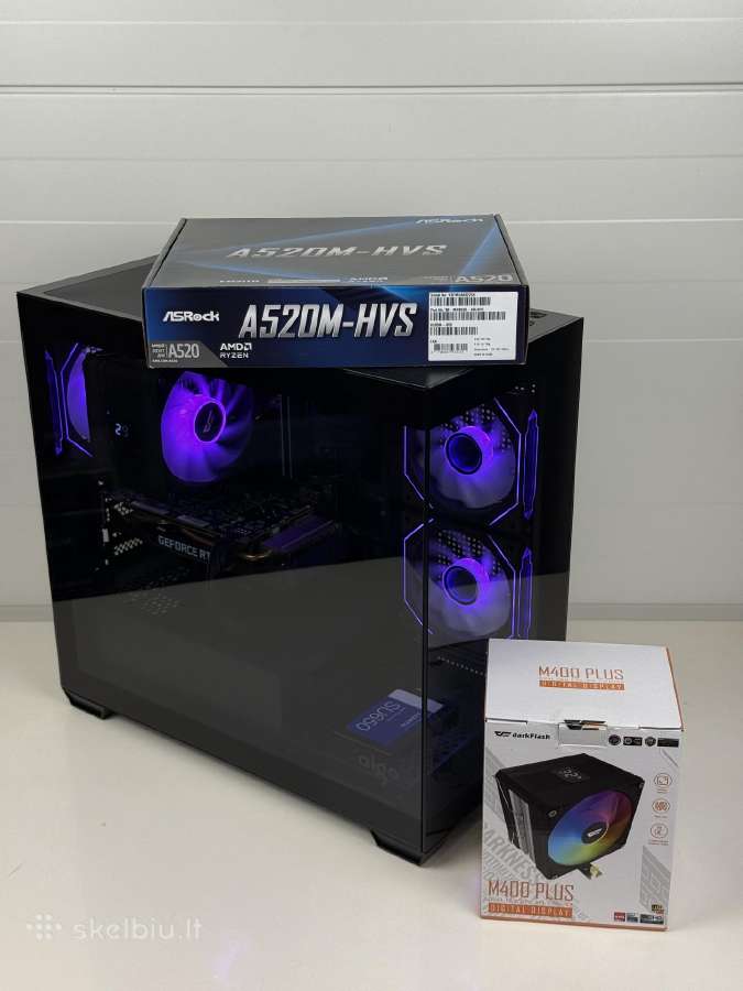 Stacionarus Žaidimų Kompiuteris Rtx2060s Ryzen 5 - nuotraukos Nr. 2