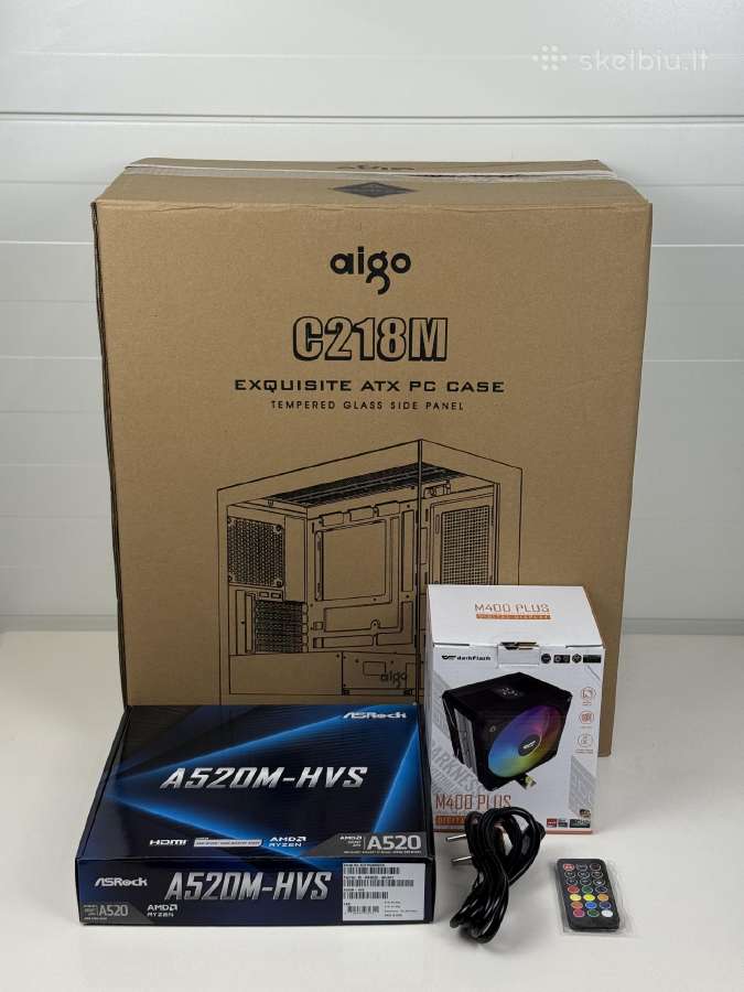 Stacionarus Žaidimų Kompiuteris Rtx2060s Ryzen 5 - nuotraukos Nr. 21