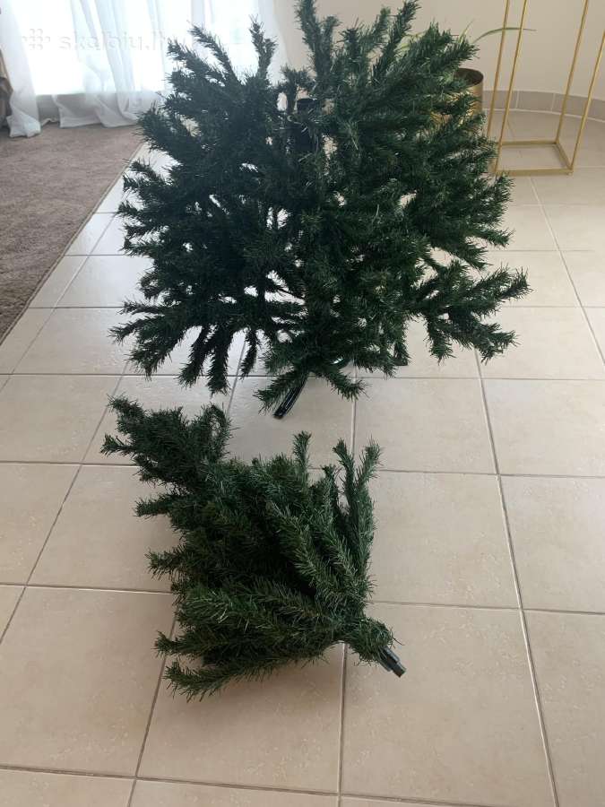 Dirbtinė tanki kalėdinė eglė 140cm - nuotraukos Nr. 5
