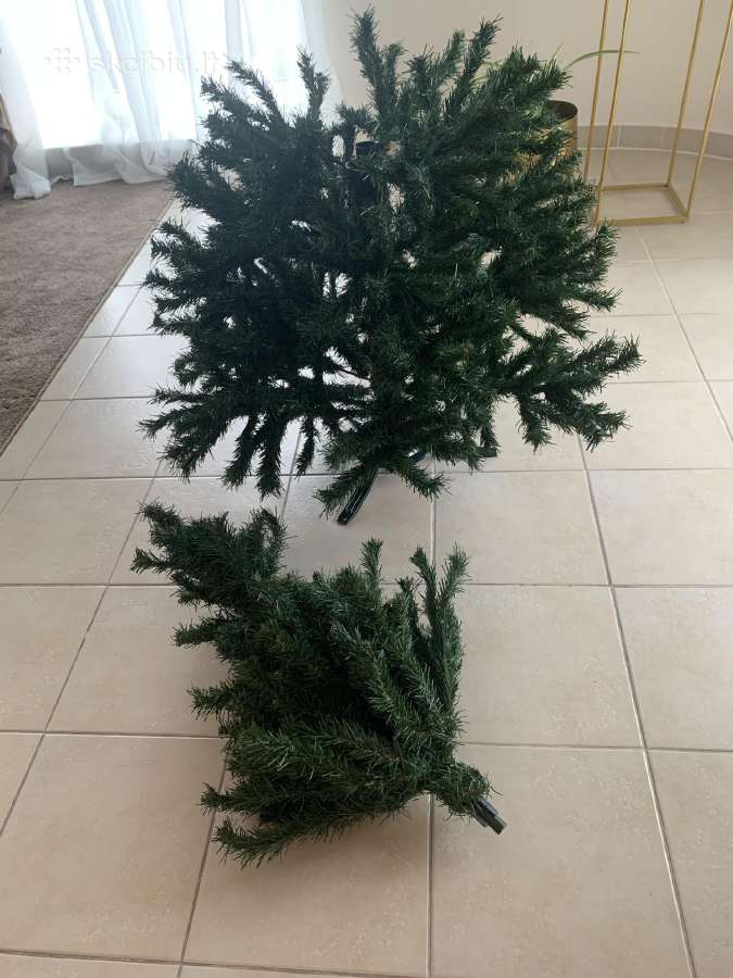 Dirbtinė tanki kalėdinė eglė 140cm - nuotraukos Nr. 6