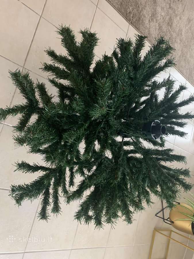 Dirbtinė tanki kalėdinė eglė 140cm - nuotraukos Nr. 8