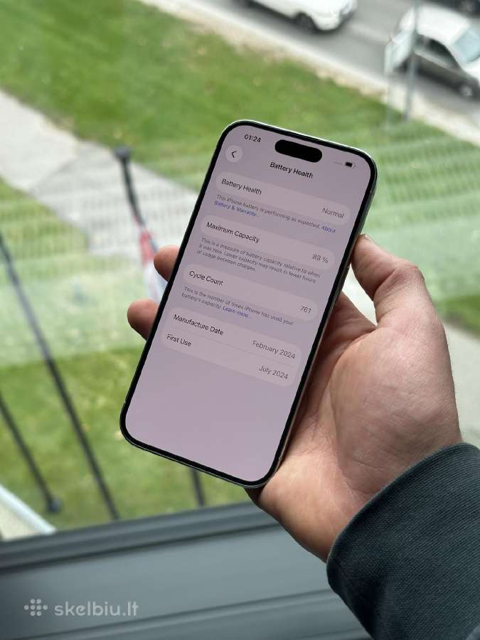 iPhone 15 Pro - nuotraukos Nr. 3