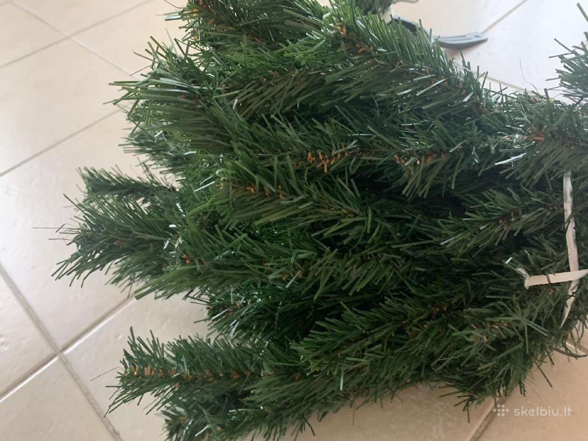 Dirbtinė tanki kalėdinė eglė 140cm - nuotraukos Nr. 14