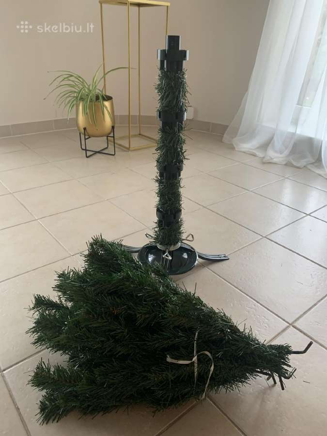 Dirbtinė tanki kalėdinė eglė 140cm - nuotraukos Nr. 15