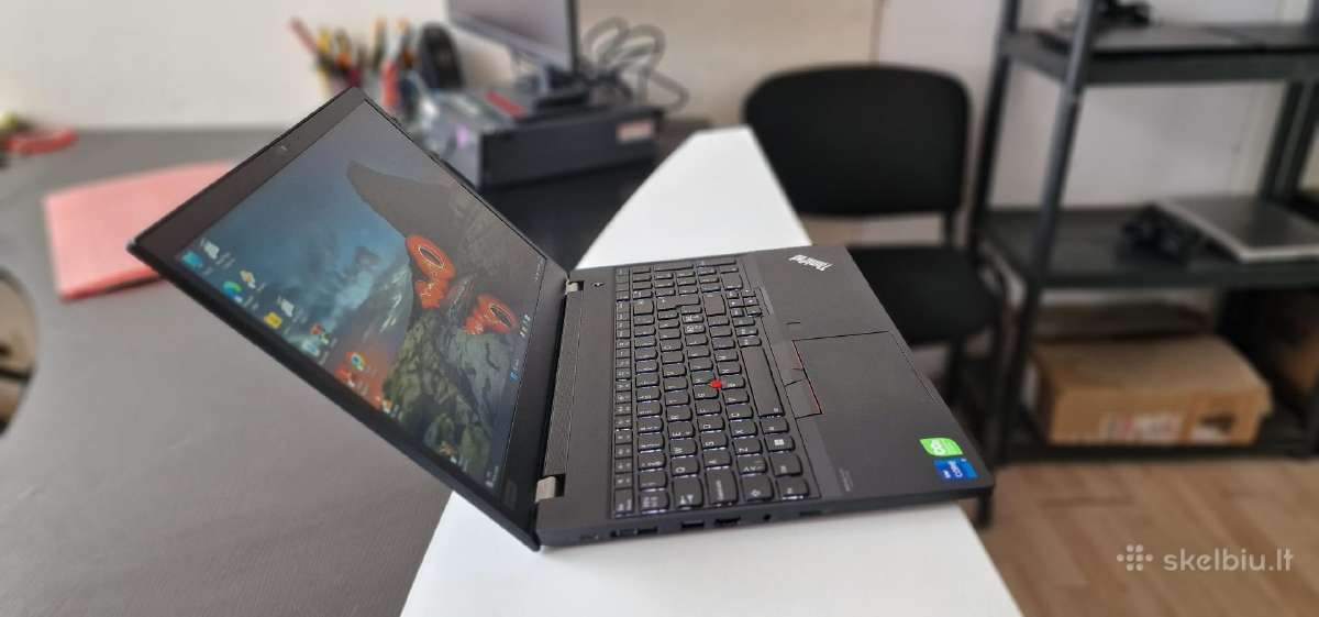 Lenovo P15s Gen2, i7-11k, 16gb, Nvdia T500 - nuotraukos Nr. 4