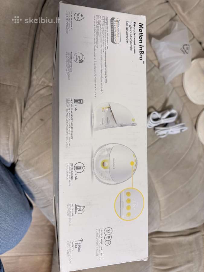 Medela Motion Inbra dvigubas belaidis pientraukis - nuotraukos Nr. 4