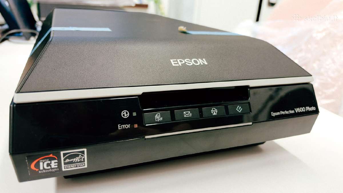 Epson V600 Skeneris - nuotraukos Nr. 8