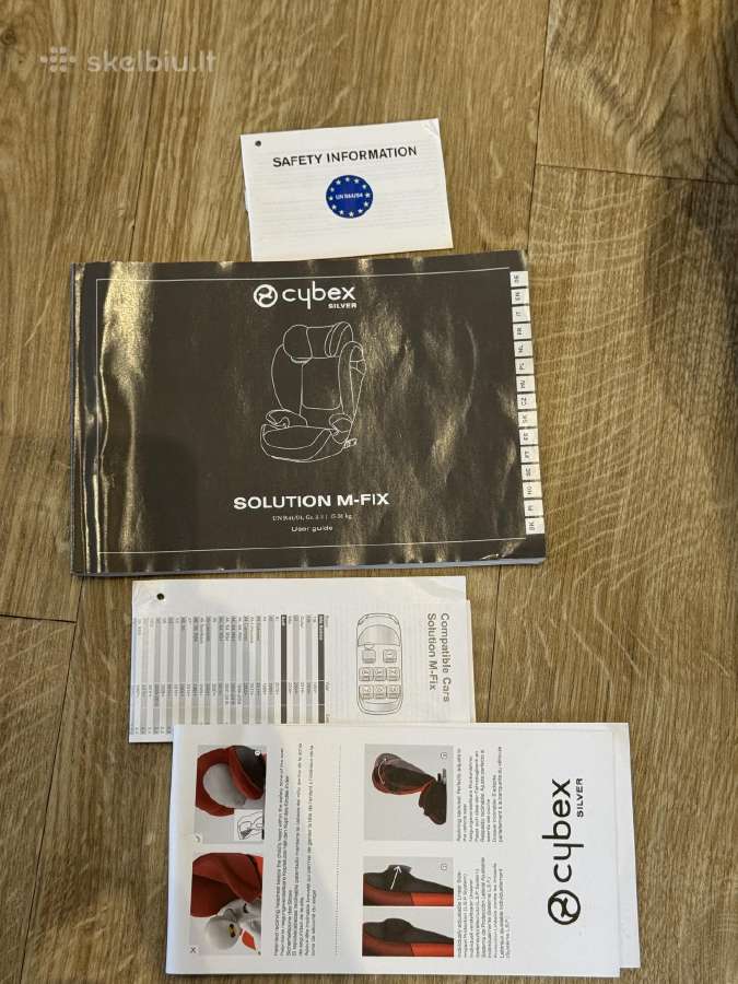 Cybex Solution M-fix - nuotraukos Nr. 6