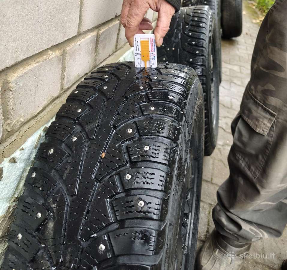 Dygliuotos padangos su ratlankiais 215/65r16 - nuotraukos Nr. 2