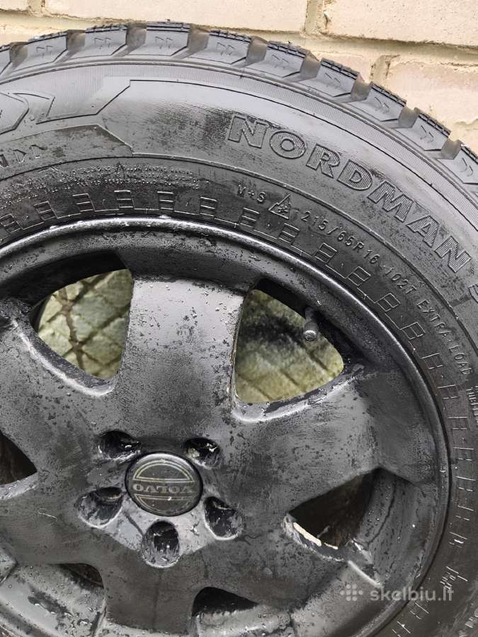 Dygliuotos padangos su ratlankiais 215/65r16 - nuotraukos Nr. 3