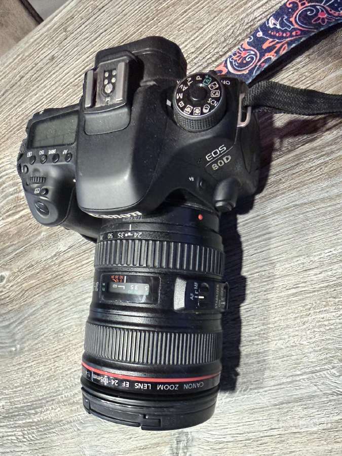 Canon EOS 80d + Canon Ef 24-105mm f/4l Is Usm - nuotraukos Nr. 3