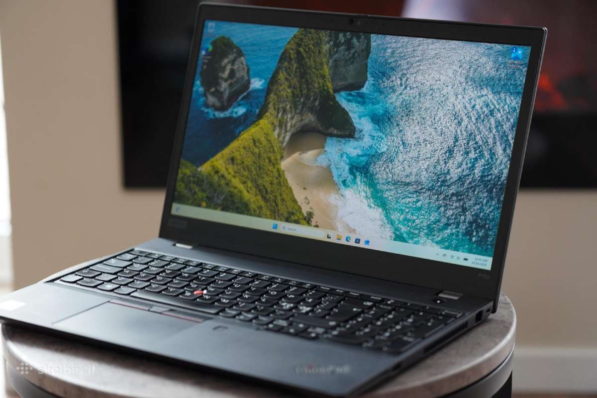 Lenovo Thinkpad P15s Gen 1 i7 16 GB RAM - nuotraukos Nr. 6