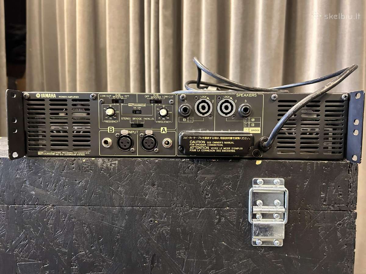 Garso stiprintuvas Yamaha P7000s - nuotraukos Nr. 4