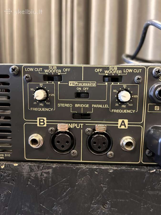 Garso stiprintuvas Yamaha P7000s - nuotraukos Nr. 5