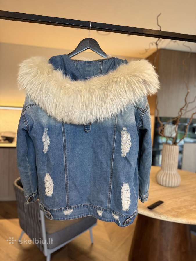 Parka su naturaliu kailiu - nuotraukos Nr. 5