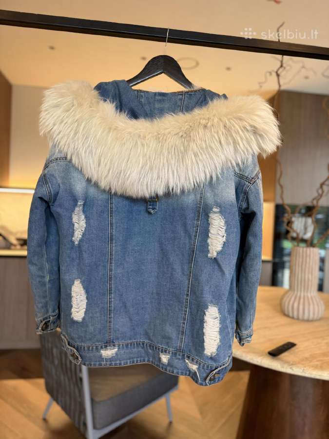 Parka su naturaliu kailiu - nuotraukos Nr. 6