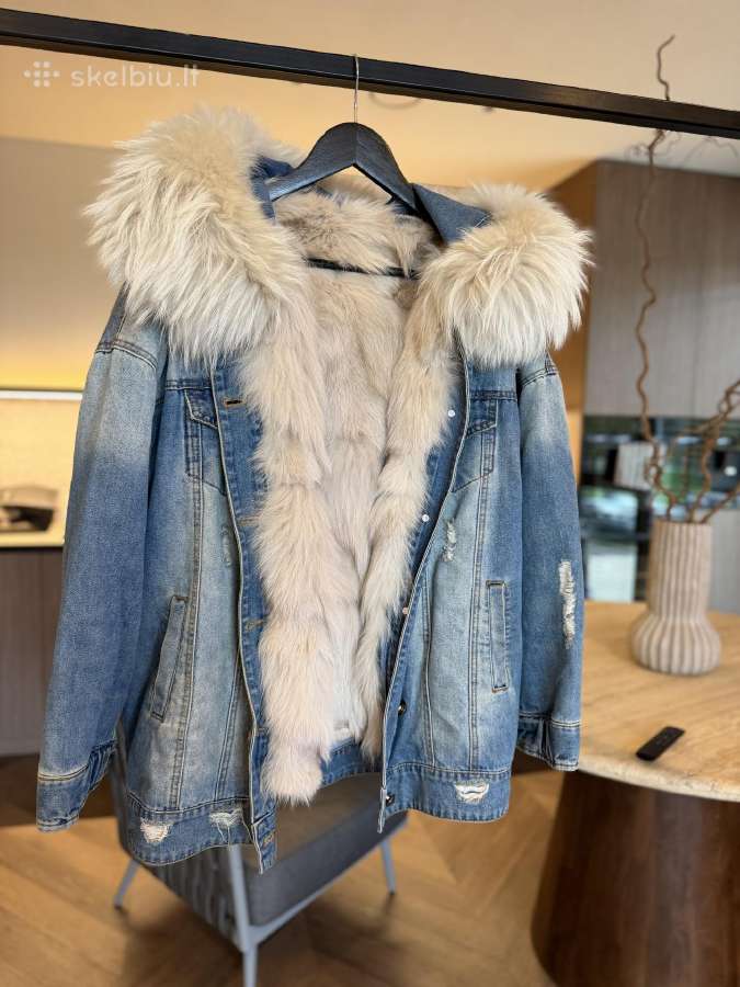 Parka su naturaliu kailiu - nuotraukos Nr. 7