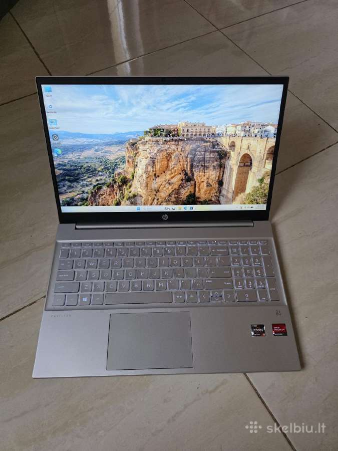 Hp 15-eh1012ny 15.6" ryzen 8ram 256ssd - nuotraukos Nr. 2