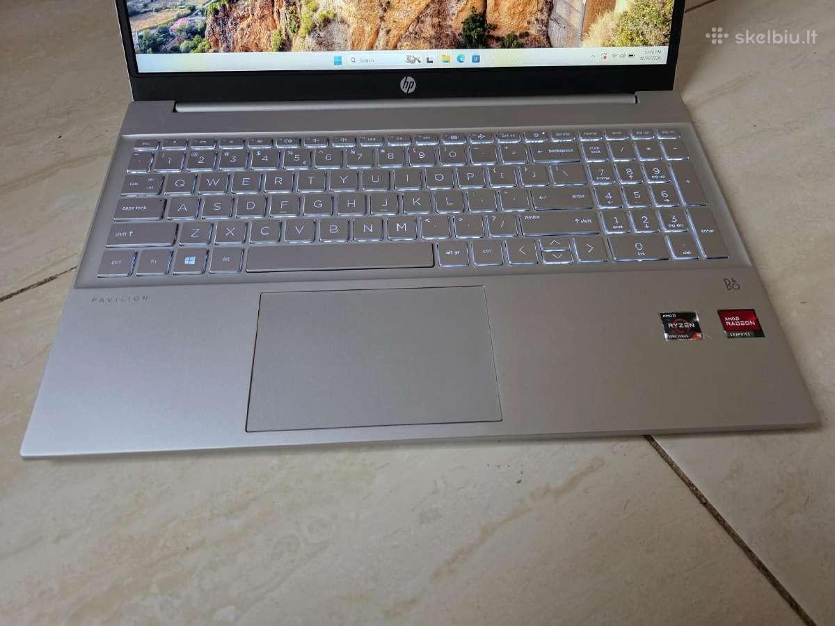 Hp 15-eh1012ny 15.6" ryzen 8ram 256ssd - nuotraukos Nr. 3