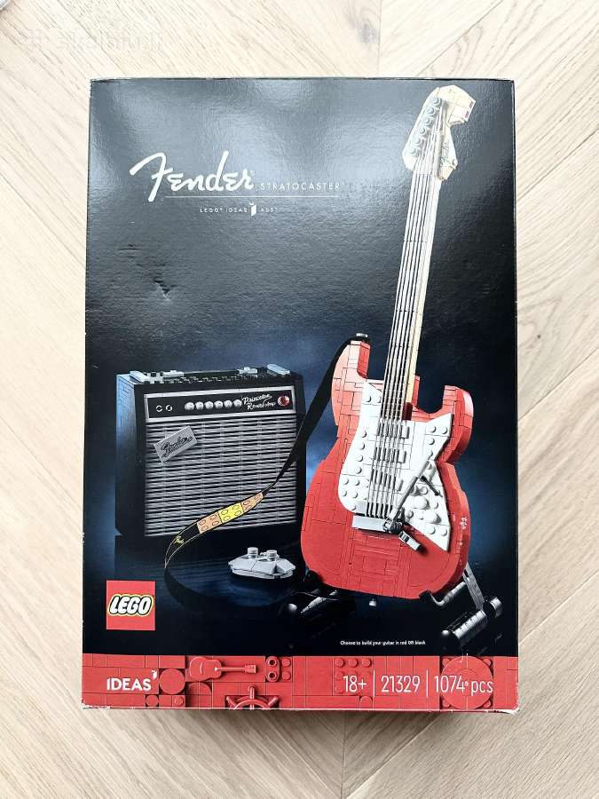 Originalus Lego Ideas Fender Stratocaster 21329 - nuotraukos Nr. 2