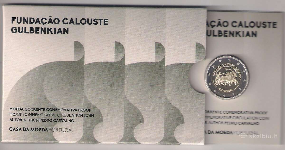 Portugalija 2026 Gulbenkian labdaros fondas Proof - nuotraukos Nr. 3