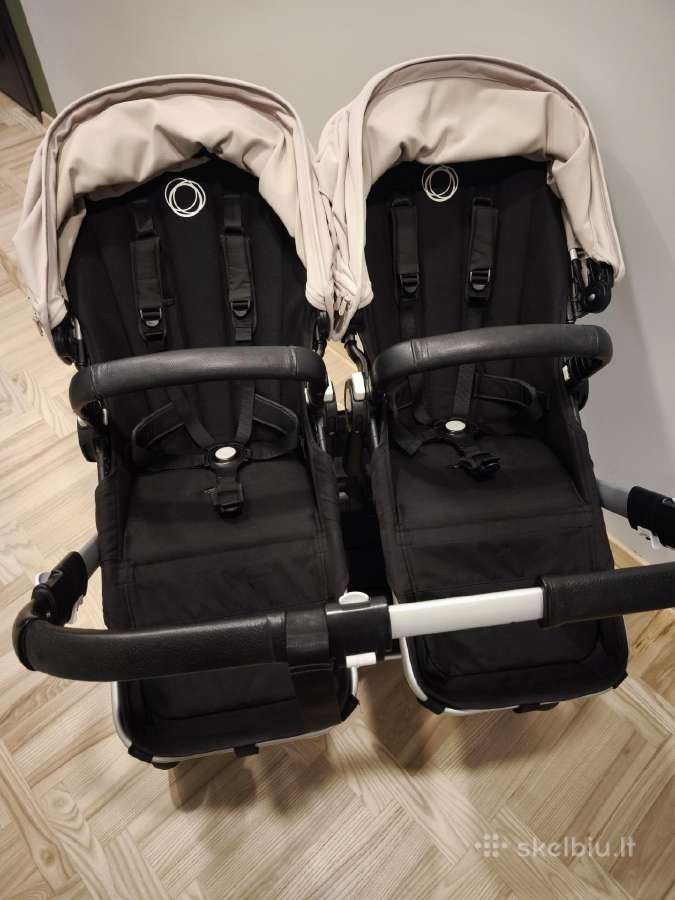 Bugaboo donkey 3 dvinukų pametinukų vežimėlis - nuotraukos Nr. 2