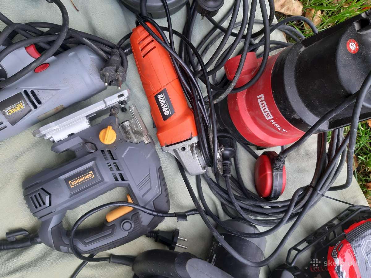 Elektiniai Įrankiai ,Garažo valymas - nuotraukos Nr. 4