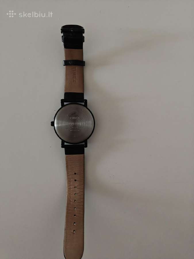 Timex juodas laikrodis - nuotraukos Nr. 2