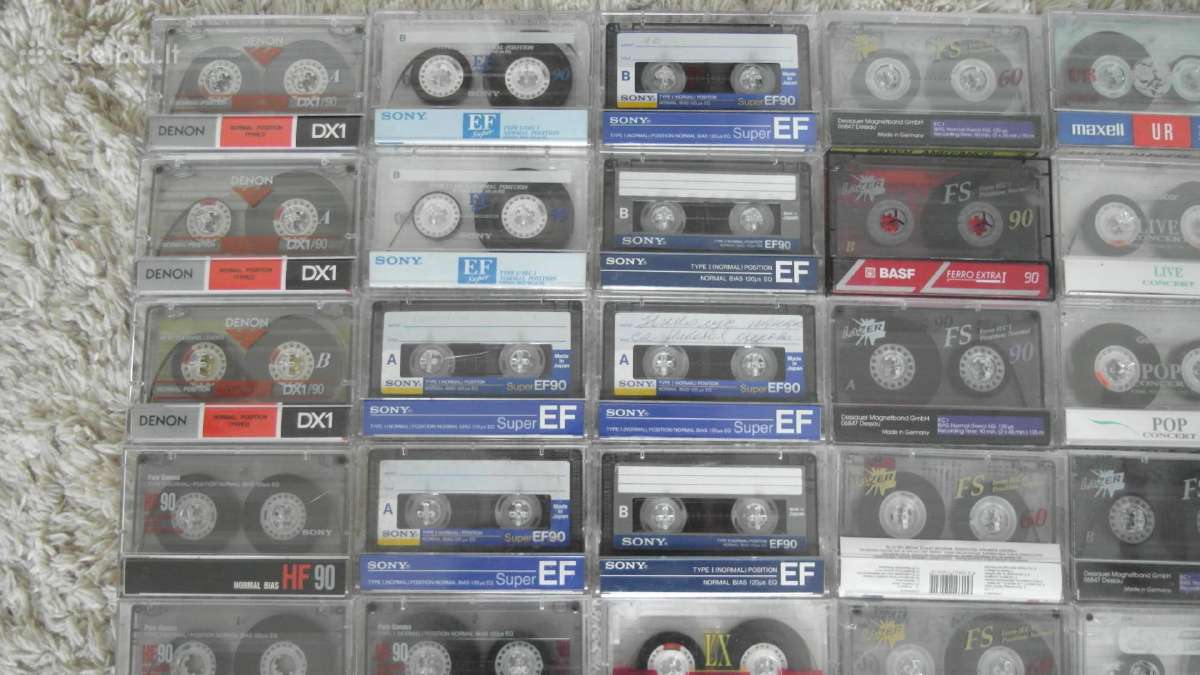 Audio kasetes - nuotraukos Nr. 2
