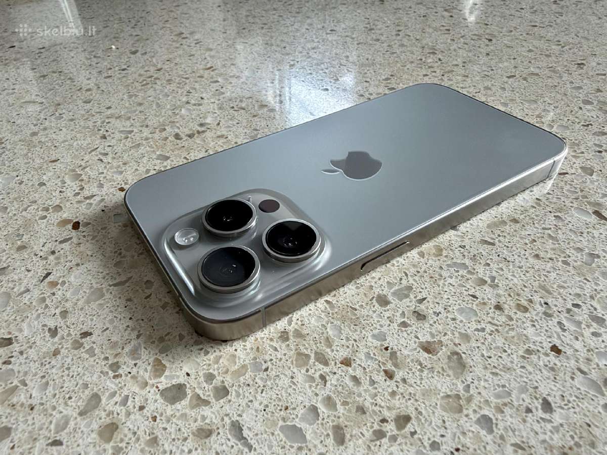 Parduodu iPhone 15 Pro - nuotraukos Nr. 4