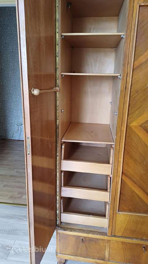 Retro ąžuolo faneruotės spinta - nuotraukos Nr. 3