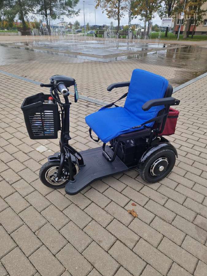 Parduodu elektrini triratį M8,500eur. - nuotraukos Nr. 5