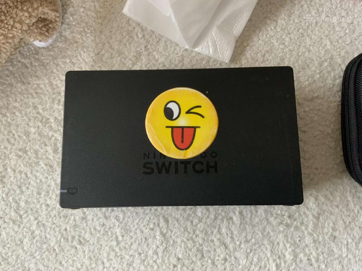 Nintendo Switch V2 konsolė (pilnas komplektas + dė - nuotraukos Nr. 5