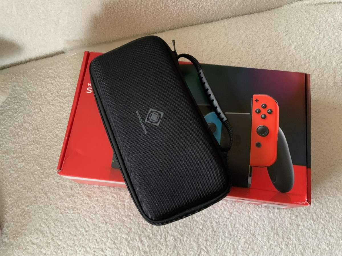 Nintendo Switch V2 konsolė (pilnas komplektas + dė - nuotraukos Nr. 11