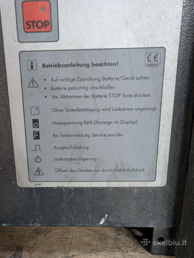 Still 24v 70a įkrovos stendas - nuotraukos Nr. 7