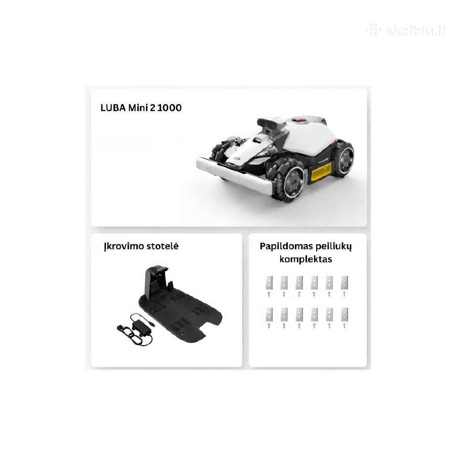 Mammotion Luba mini 2 Awd 1000 m² - nuotraukos Nr. 2