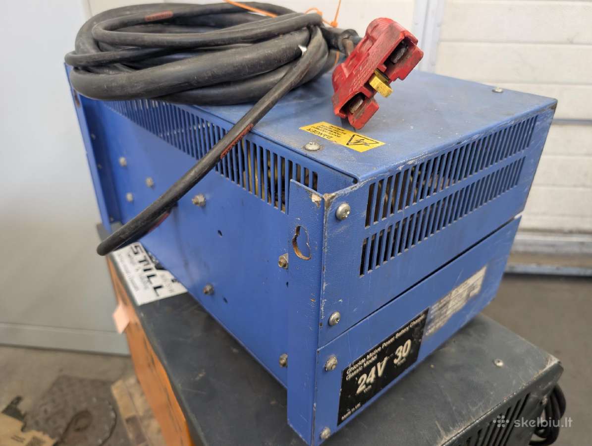 Chlorid Motive Classic 24v 30a įkrovos stendas. - nuotraukos Nr. 6