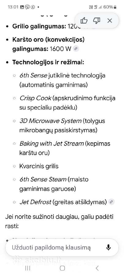 Įmontuojamos mikrobangės - nuotraukos Nr. 6