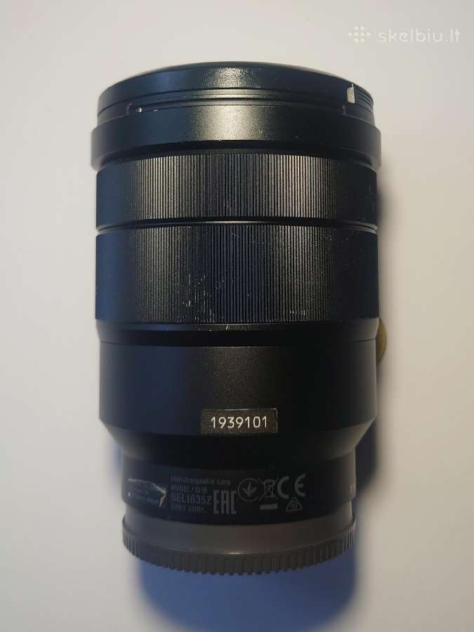 Sony Vario-tessar T* Fe 16-35mm f/4 Za Oss - nuotraukos Nr. 3